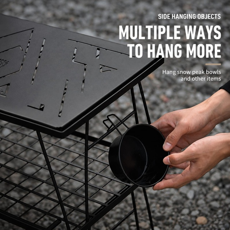 06 Shinetrip Foldable Steel Mesh Multipurpose Table