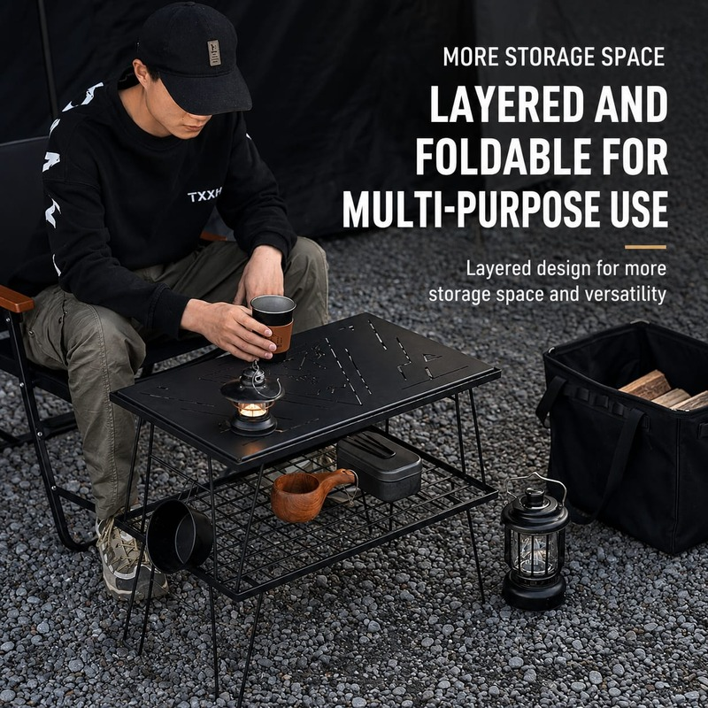 10 Shinetrip Foldable Steel Mesh Multipurpose Table
