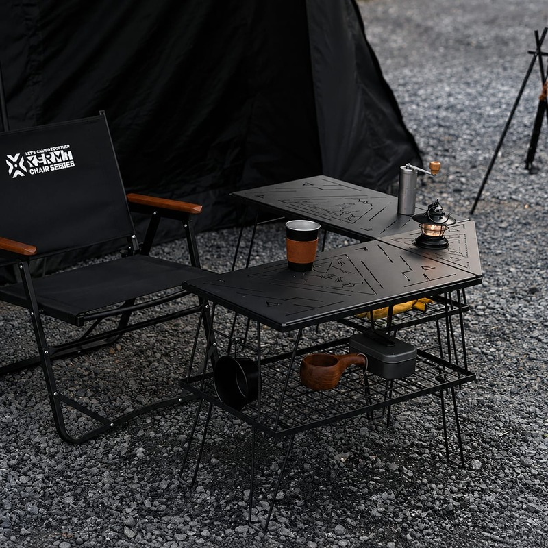 15 Shinetrip Foldable Steel Mesh Multipurpose Table