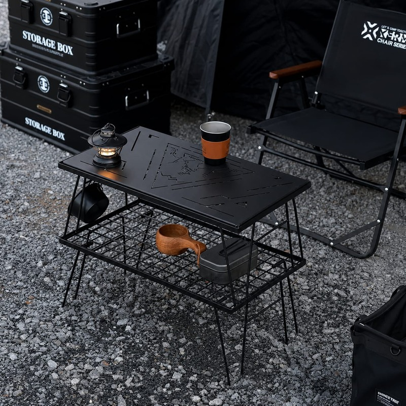 16 Shinetrip Foldable Steel Mesh Multipurpose Table
