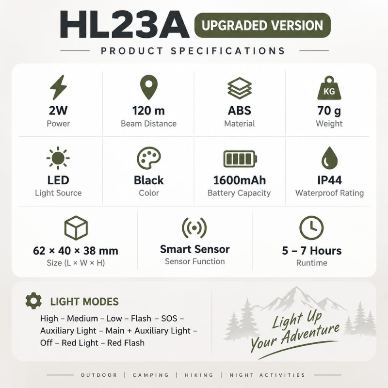 Superfire Headlight HL23-A (2)