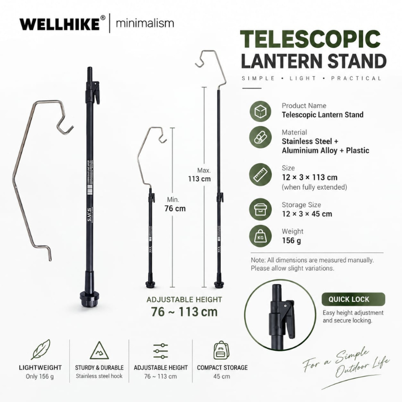 Wellhike S Shape Lamp Holder  (1)