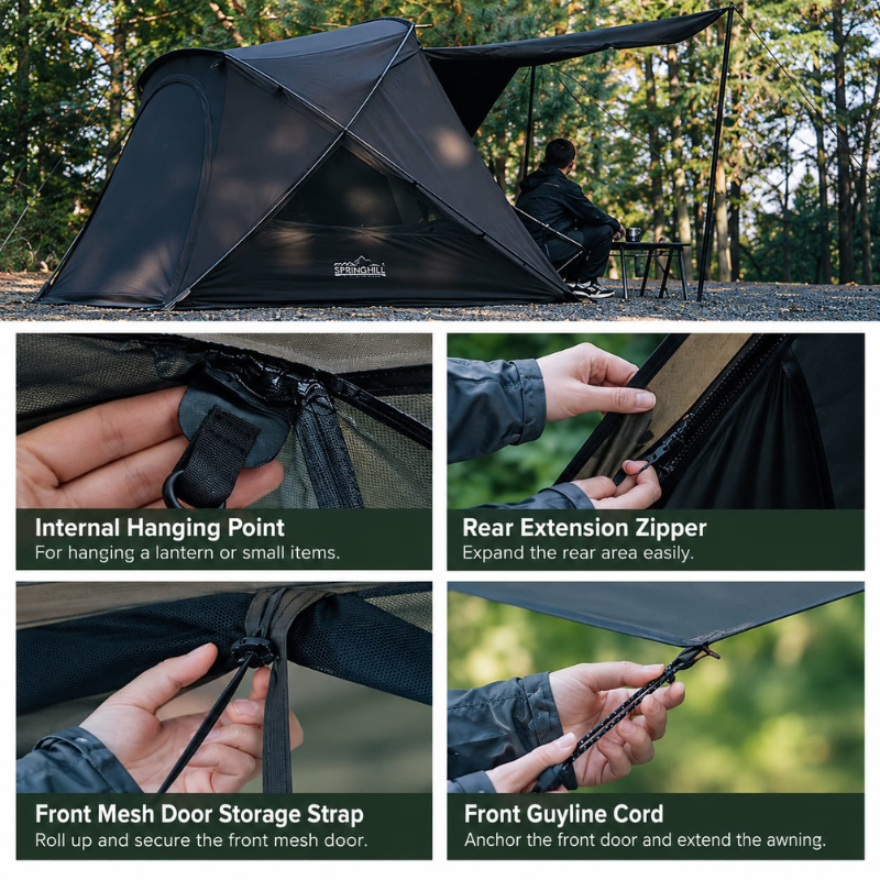 Springhill Penglai Shelter Cotton Tent 4P (10)