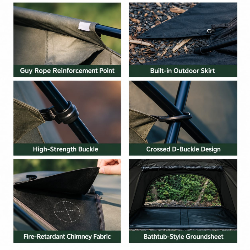 Springhill Penglai Shelter Cotton Tent 4P (9)