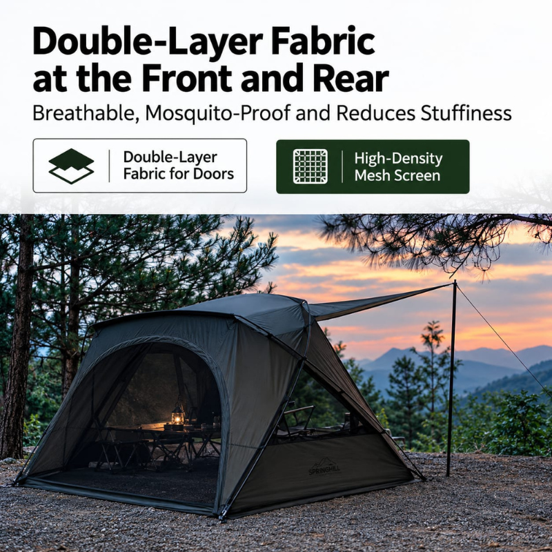 Springhill Penglai Shelter Cotton Tent 4P (17)