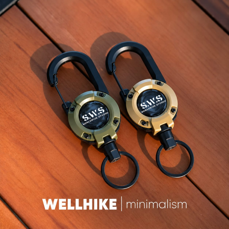Wellhike D-Shape Wire Clip Carabiner (1)