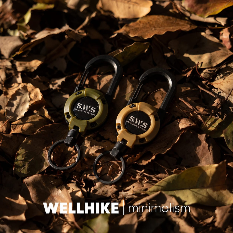 Wellhike D-Shape Wire Clip Carabiner (3)