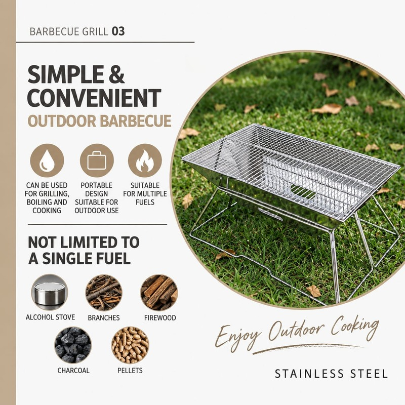 CLS BBQ Grill Fire Stove (4)