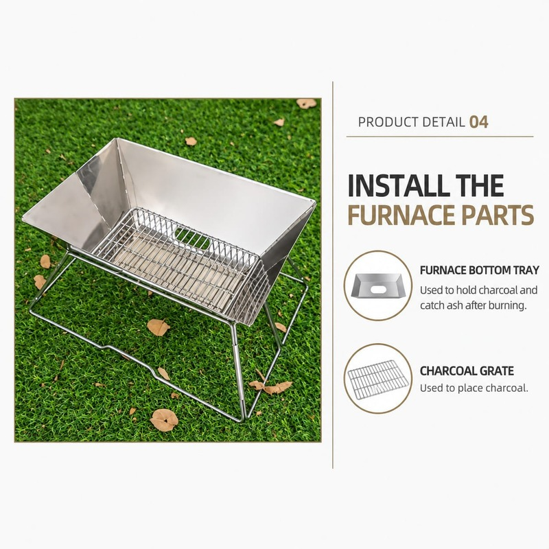 CLS BBQ Grill Fire Stove (8)
