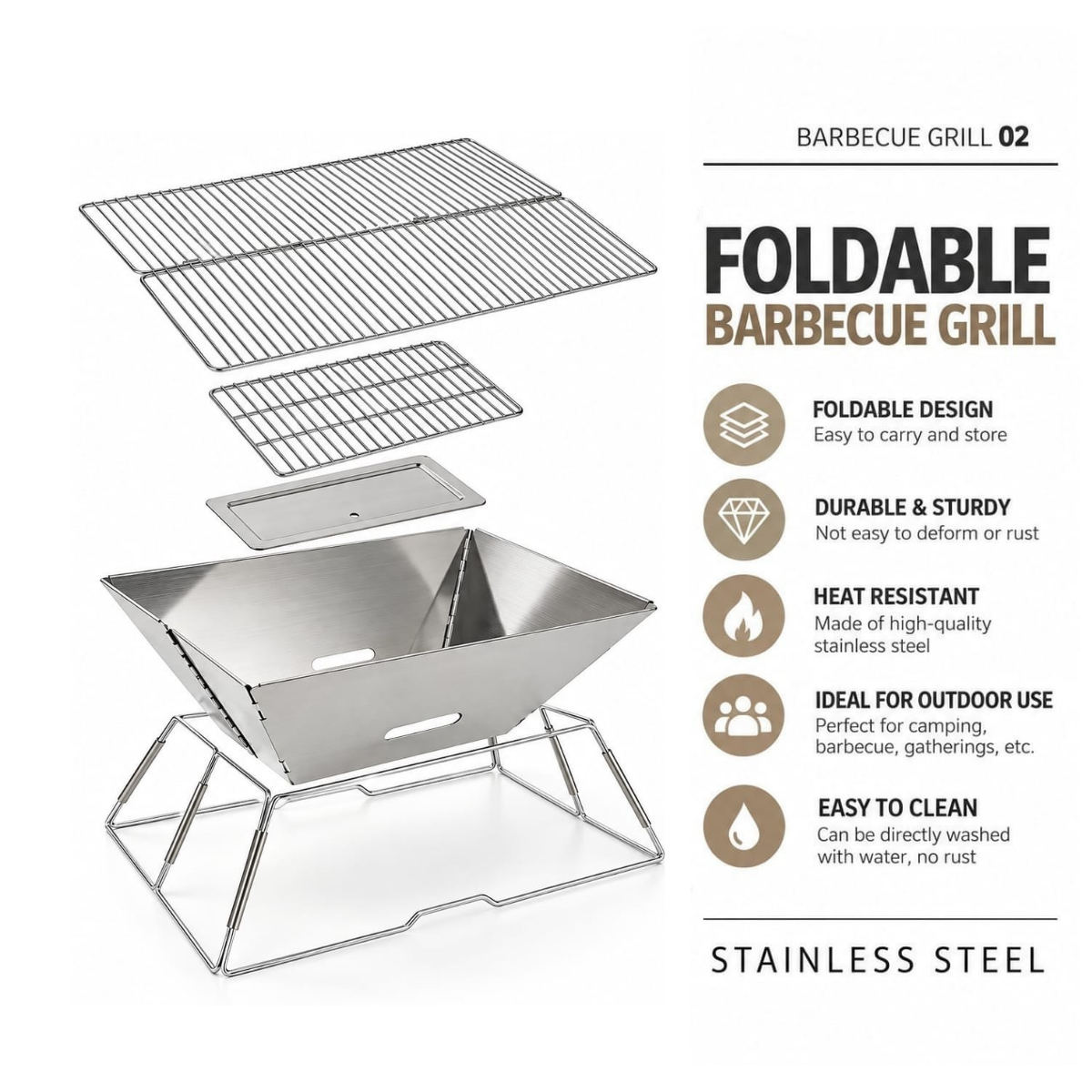 CLS Folding Portable Stove