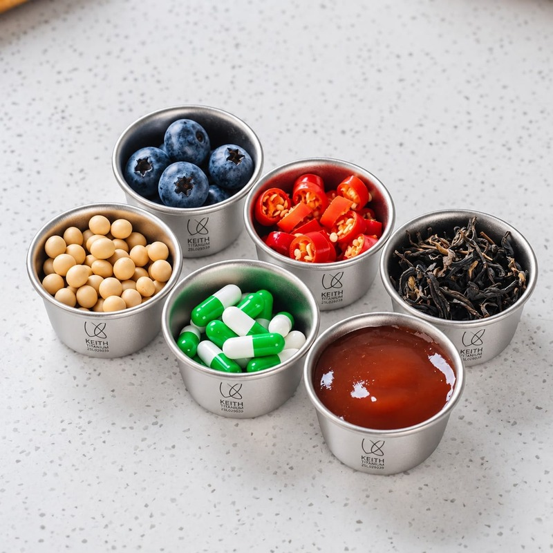 KEITH Titanium Mini Container Set with Pouch （Ti1161） (13)