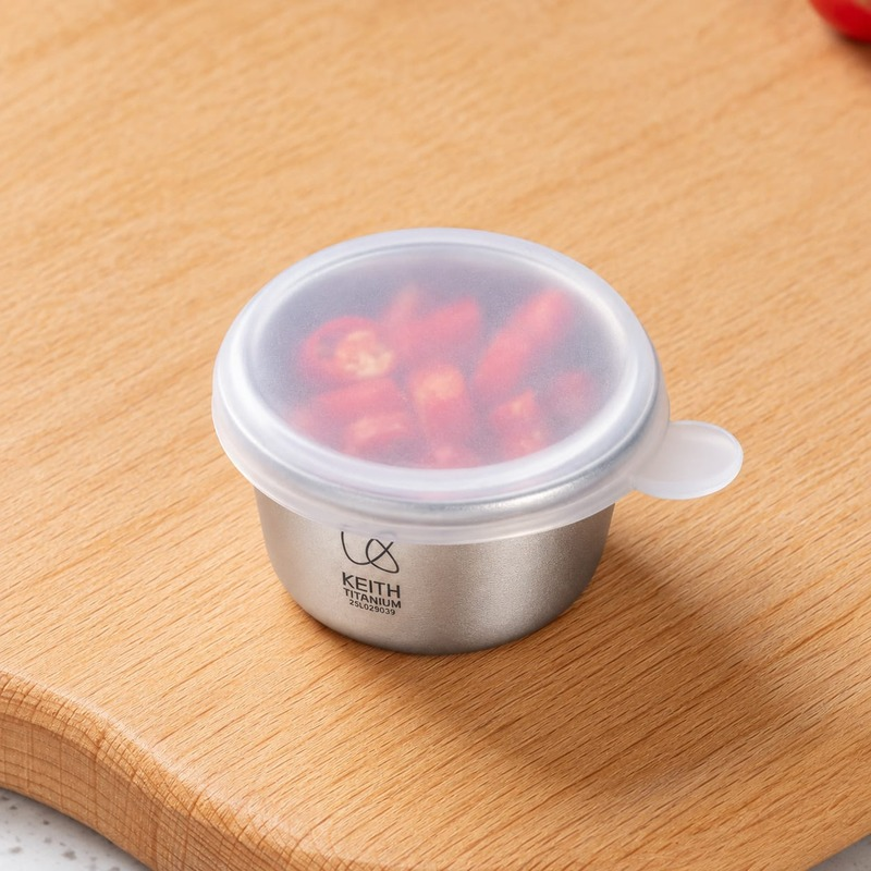 KEITH Titanium Mini Container Set with Pouch （Ti1161） (12)