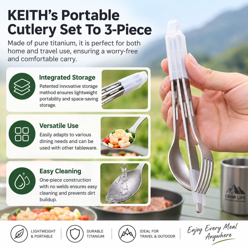 _KEITH Titanium Cutlery Set To 3-Piece (Ti5213) (5)