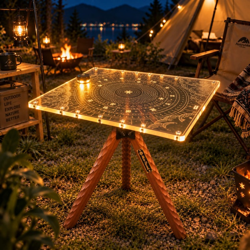 Misaparad Hand Crafted Camping Tripod (6)
