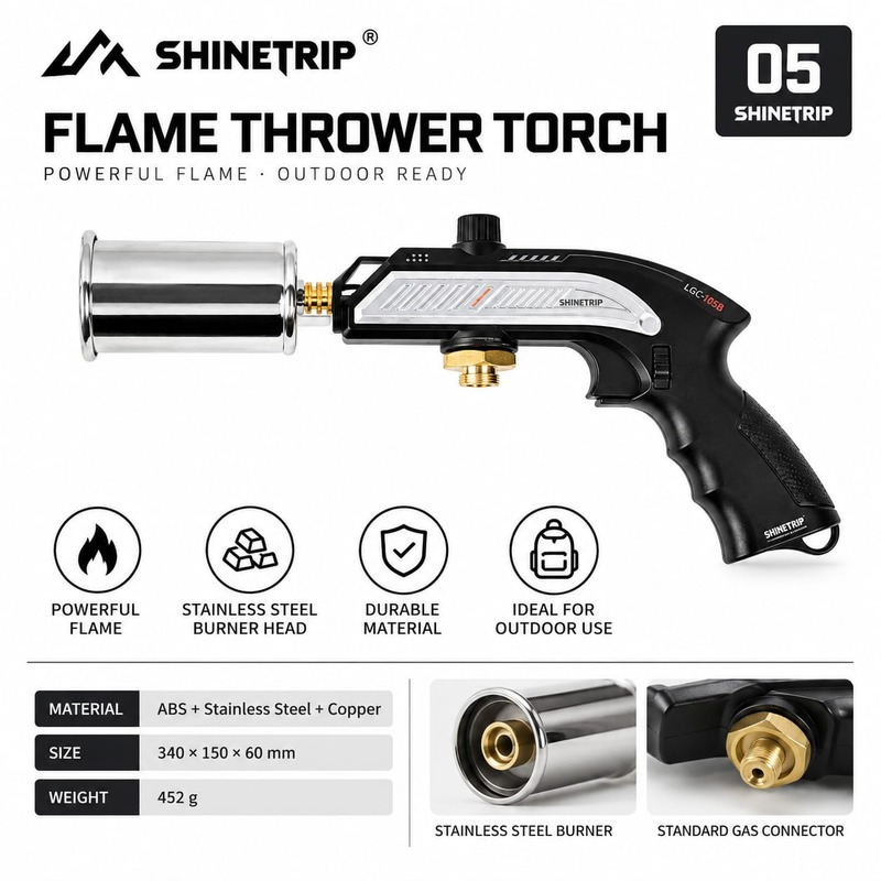 Shinetrip Tactical Flame Torch