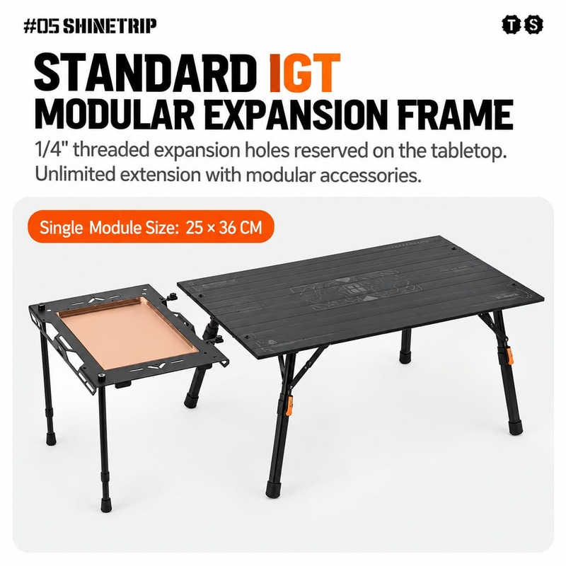 Shinetrip 4 Fold Adjustable Table (7)