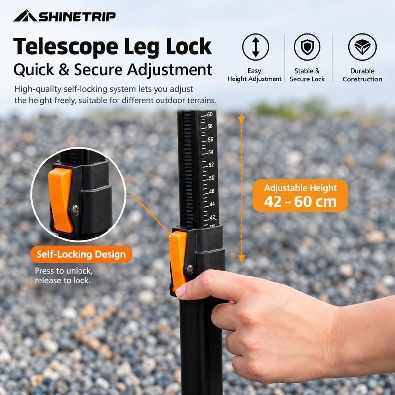 Shinetrip 4 Fold Adjustable Table (2)