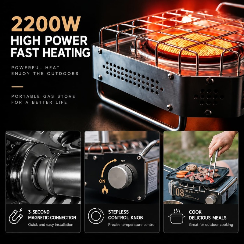 Springhill Zhurong Portable Gas Stove (8)