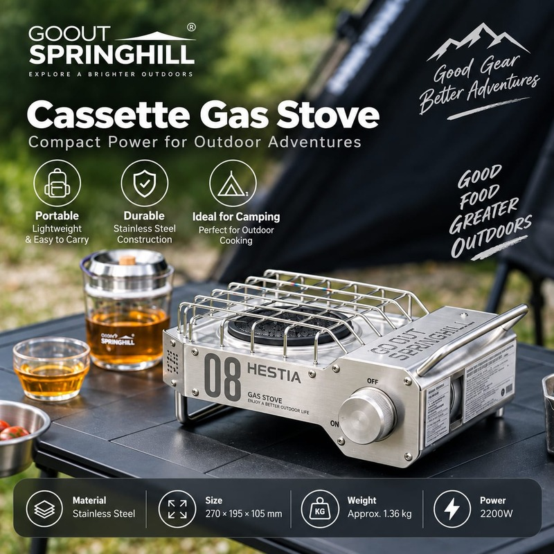 Springhill Zhurong Portable Gas Stove (16)