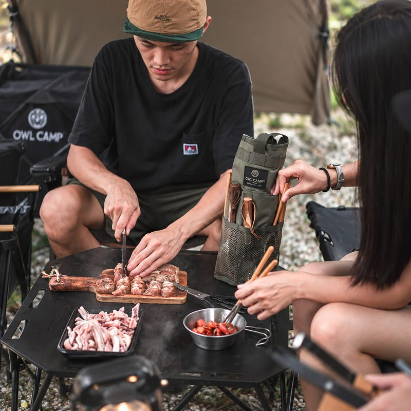 OWLCAMP X-Pac Roll-Up Cutlery Bag (5)