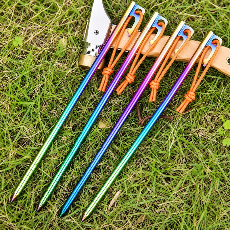 _Avoforest Titanium Rainbow Lightweight Peg (4)