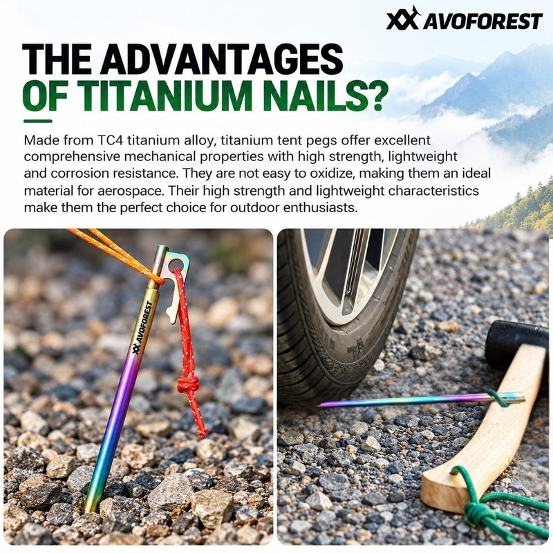 _Avoforest Titanium Rainbow Lightweight Peg (11)