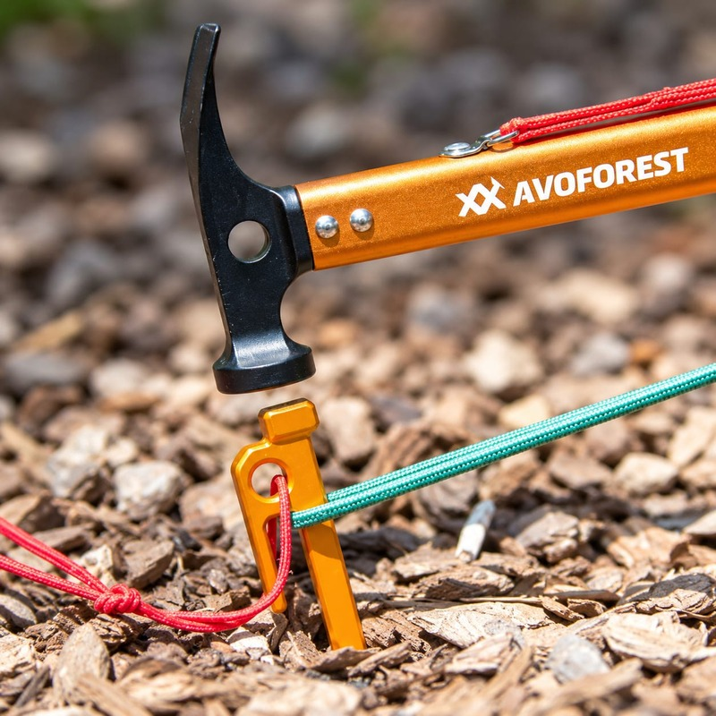 Avoforest Hardened Aluminium Alloy Lightweight Peg (11)