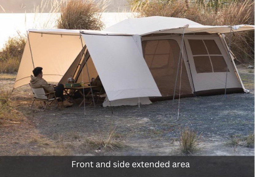 Front and Side extended area