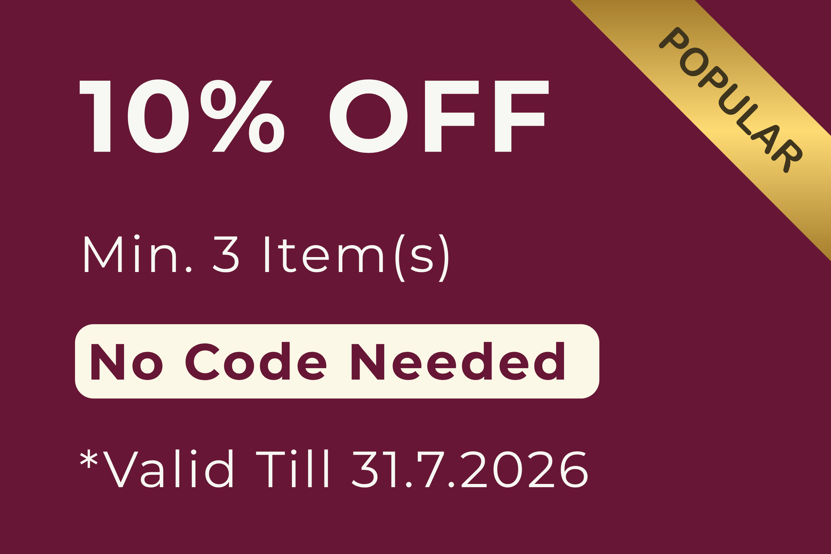 RM 15off