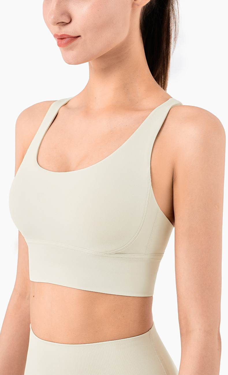 Comfy Seamless Bonding Adjustable Hook Sport Bra 01-0049 - No.1  Eco-Friendly Bra In Malaysia