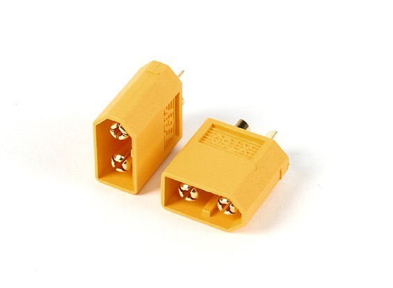 INTEGY RC Model XT60 Connector Set - 3.5mm Precision Connectors For RC Cars & Drones