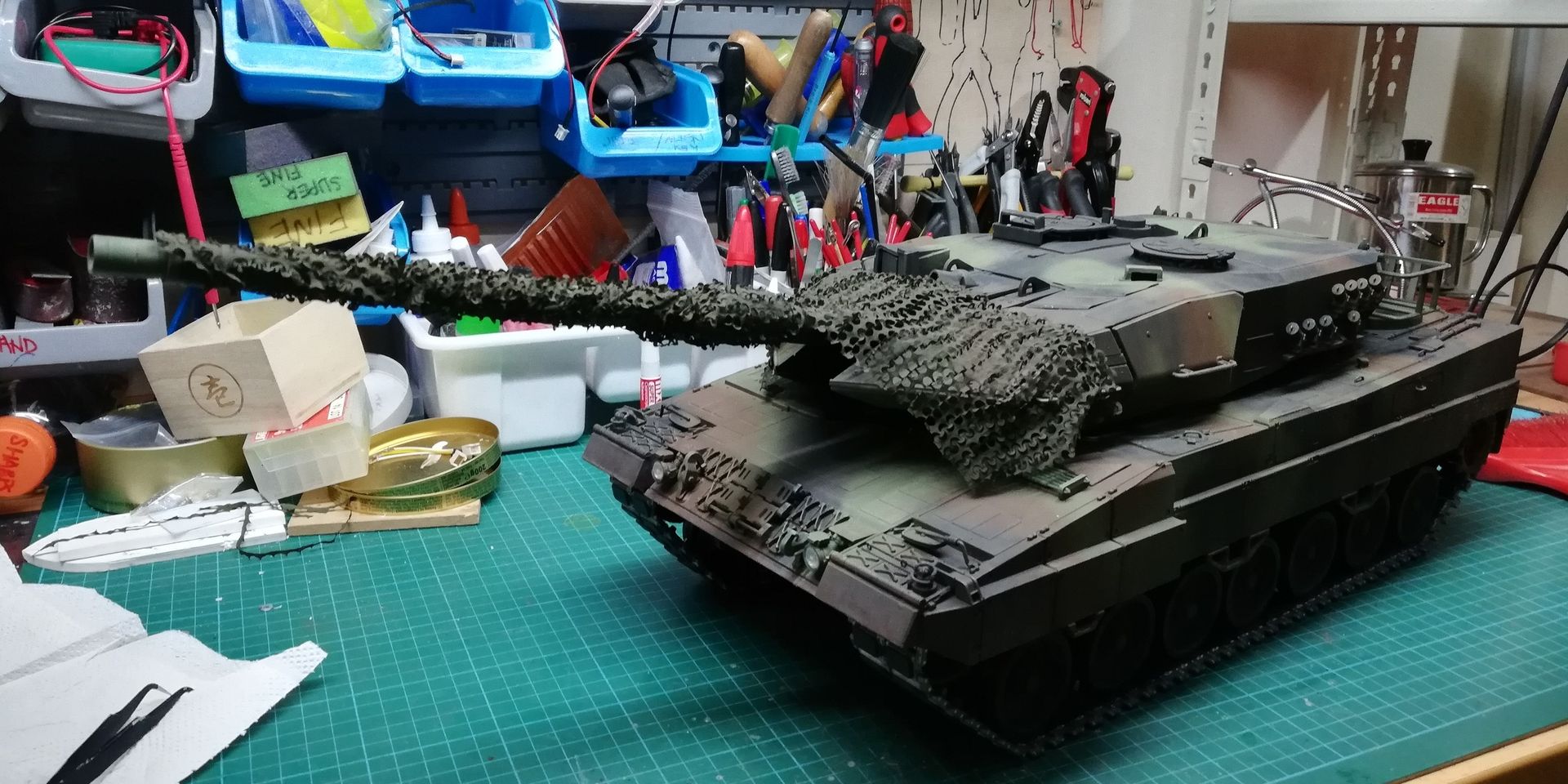 RC Tank Legion Shop - All metal Leopard 2A6