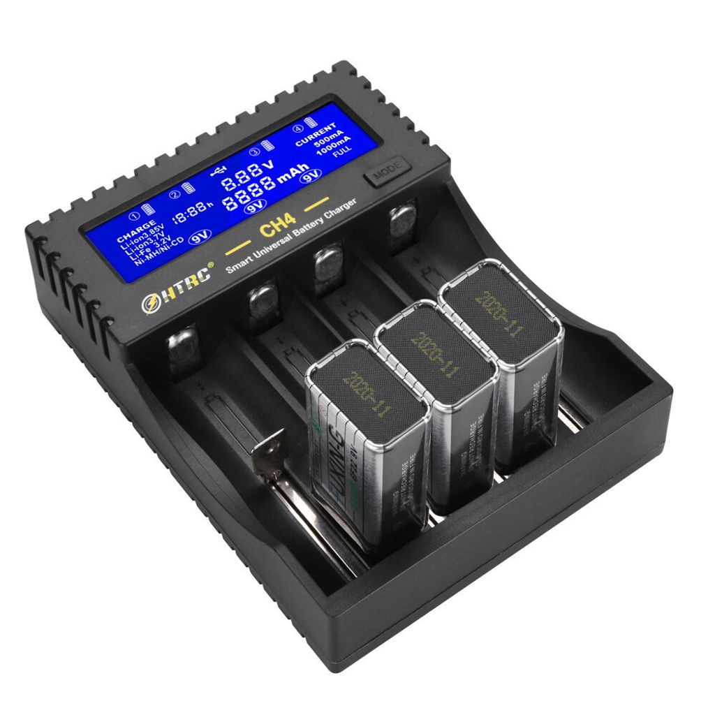 HTRC CH4 Multi Battery Charger Smart Fast for Li-Ion / Li-fe / Ni