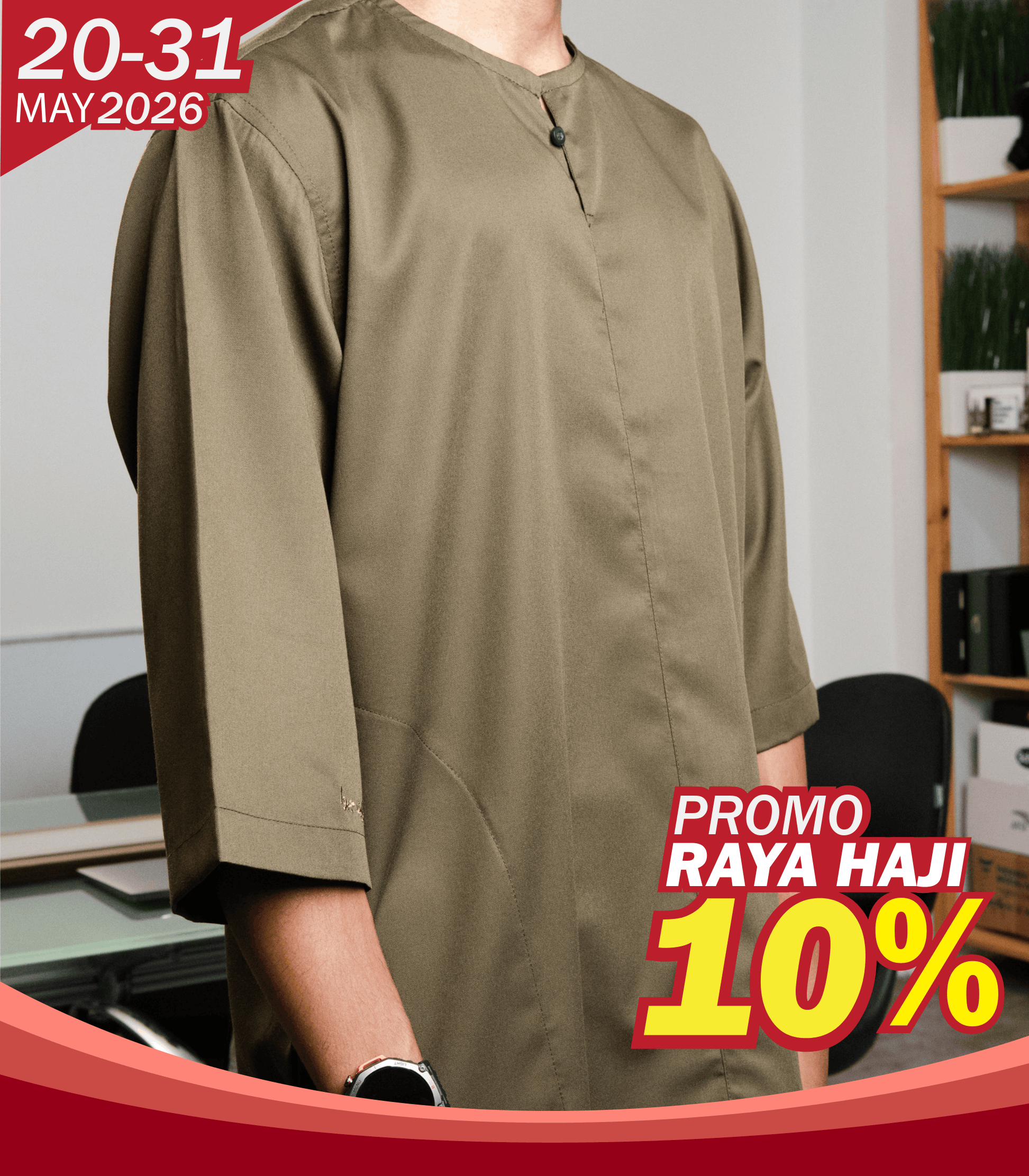 PromokurtanajimArmy Green-1