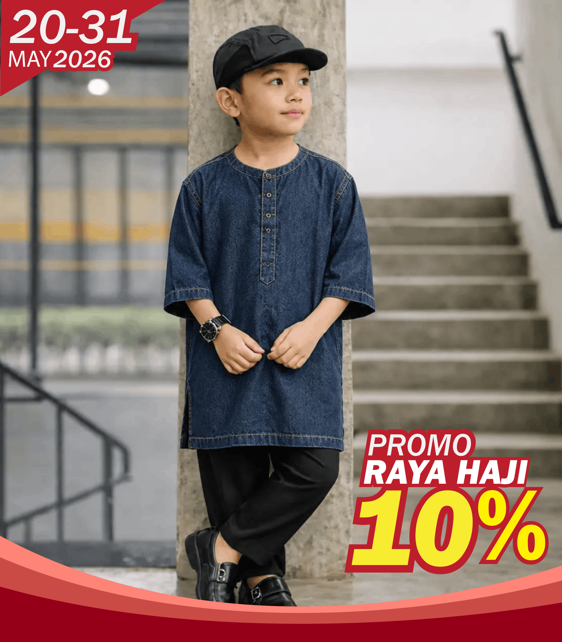 KurtaKidsTopNajimDenim-1