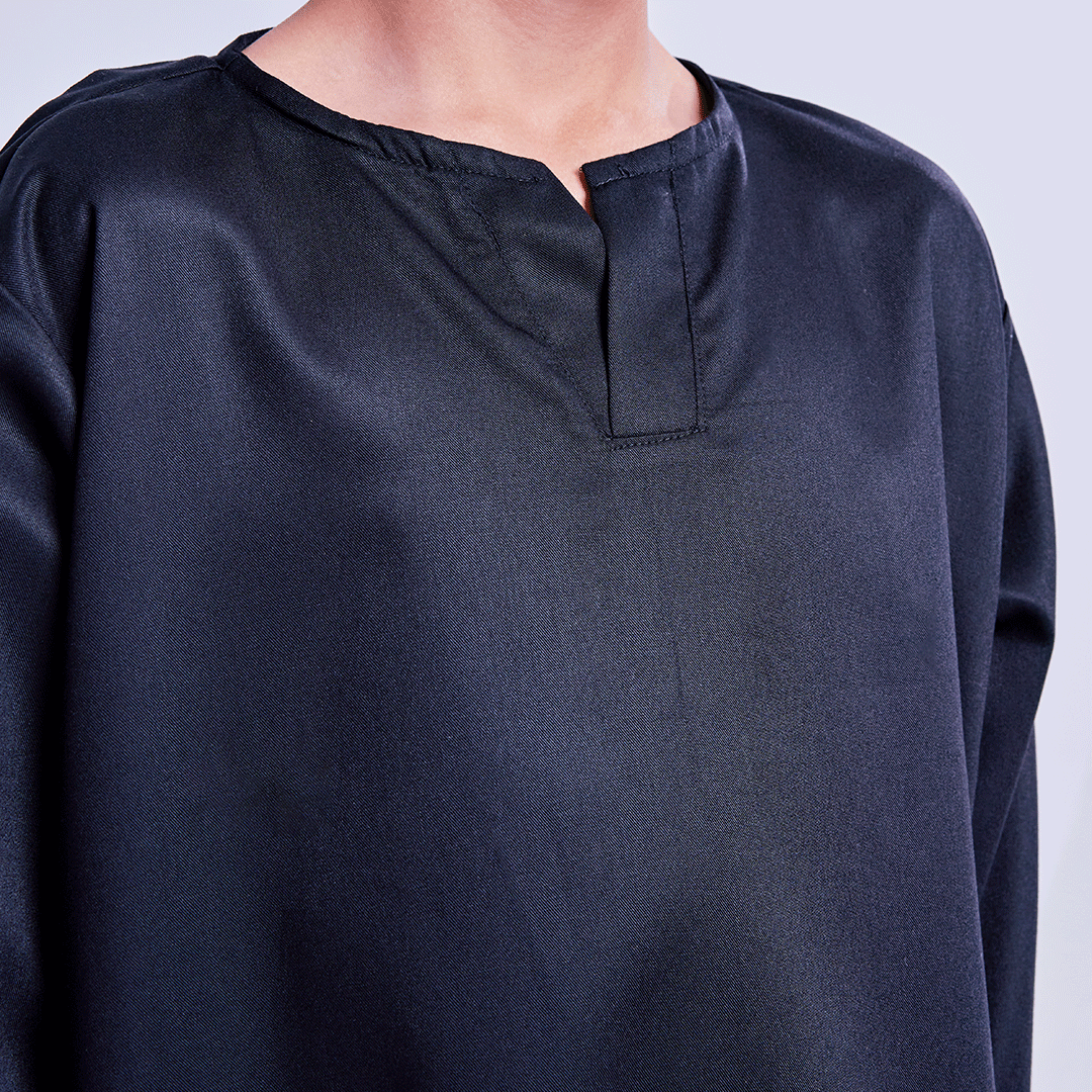 Surra_Kurta-Kids_Black_3