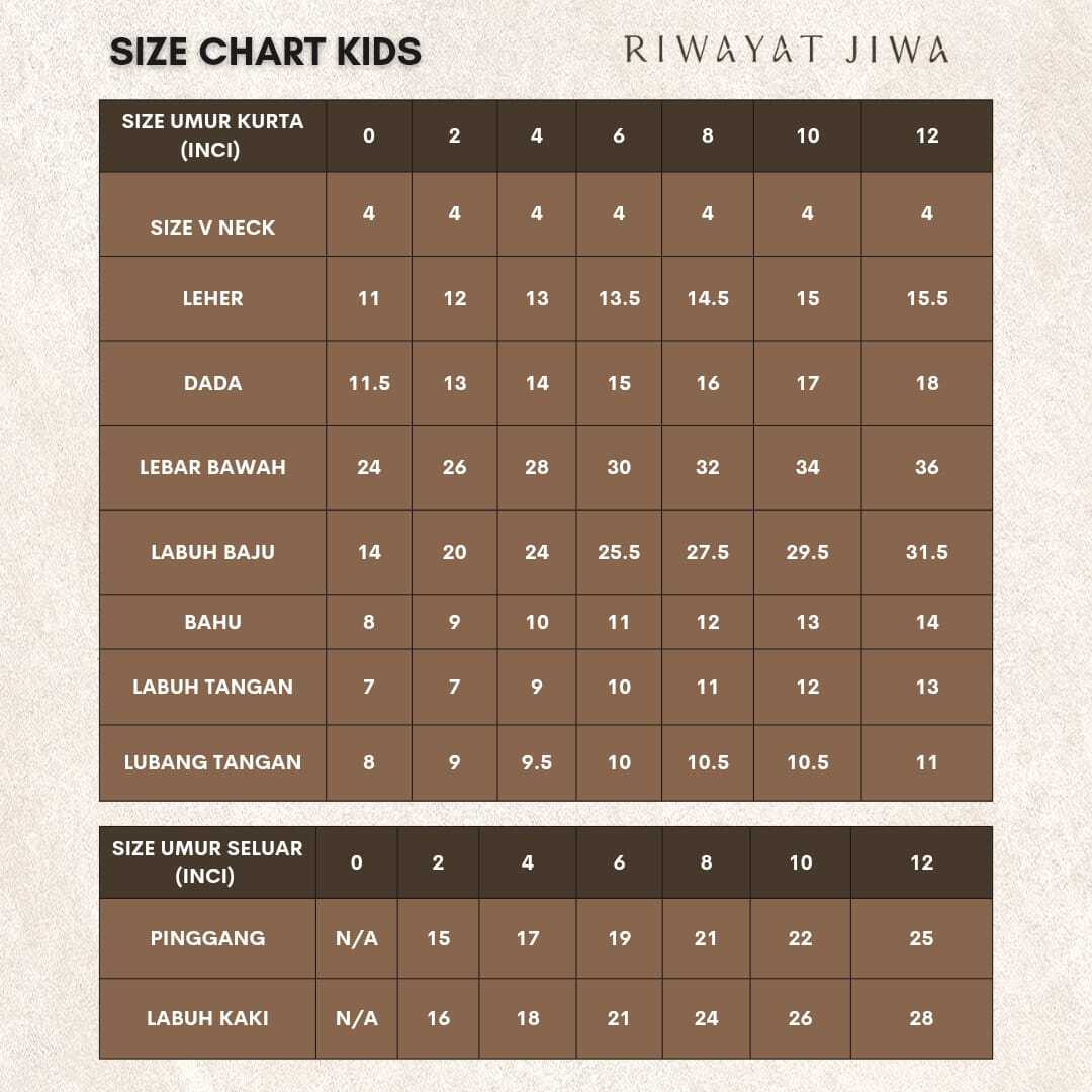 kurta chart size