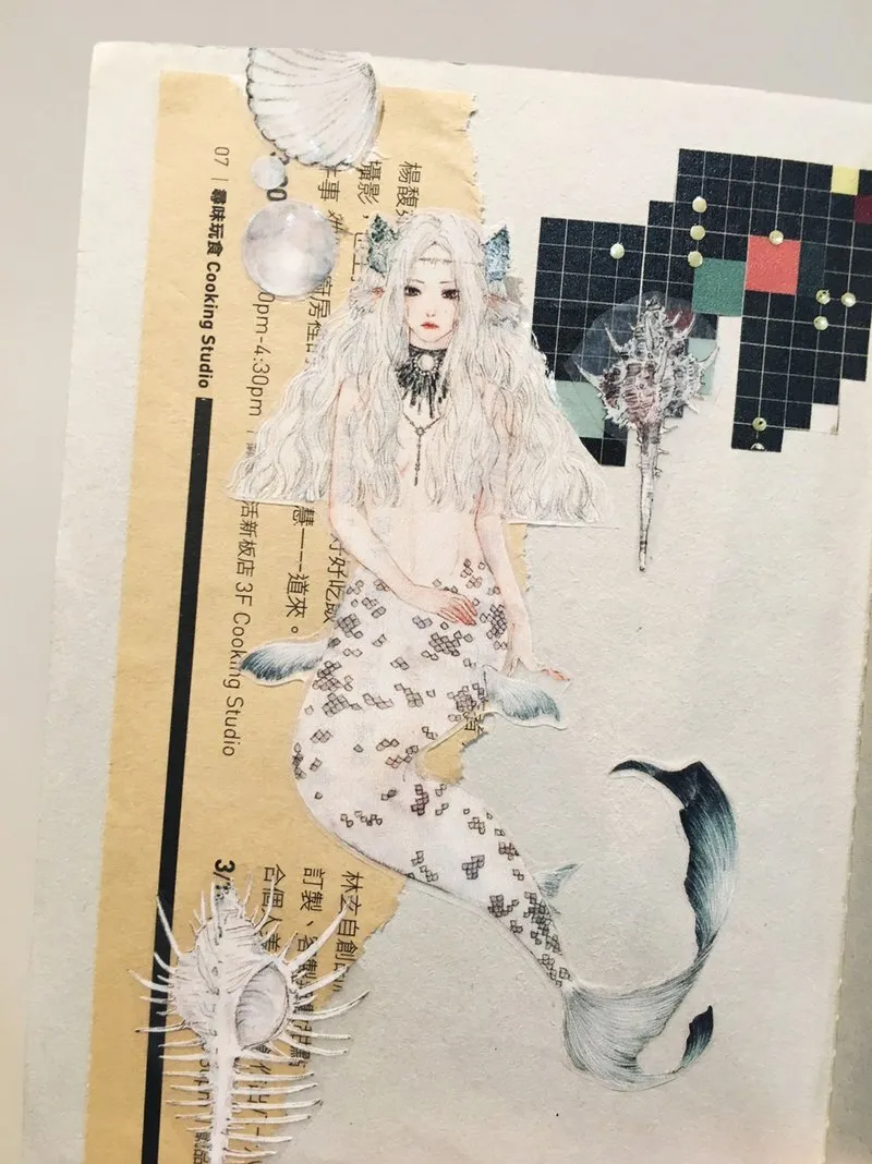 忒緹絲 Thetis 羊君 pet 霧面 膠帶 印刷 手帳 拼貼 7