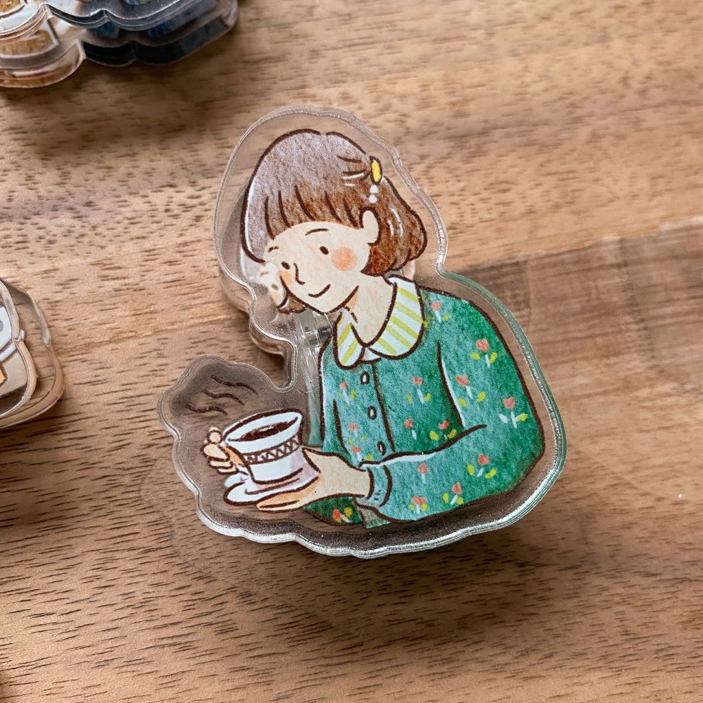 壓克力夾_喫茶女子盲抽包_06