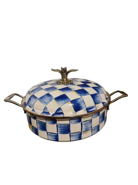 5Qt Royal Checked Casserole