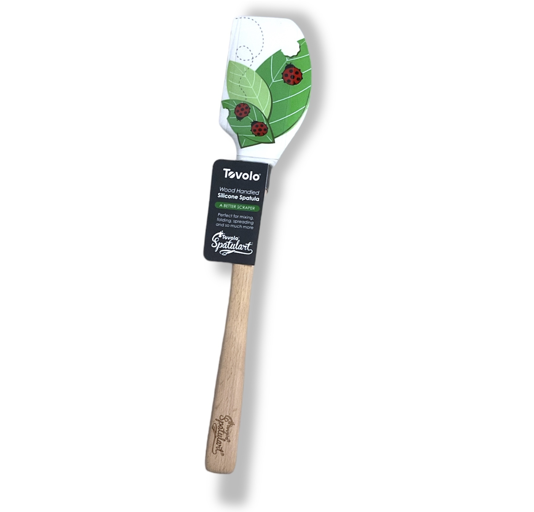 Tovolo Wood Spatula Bee Ladybug