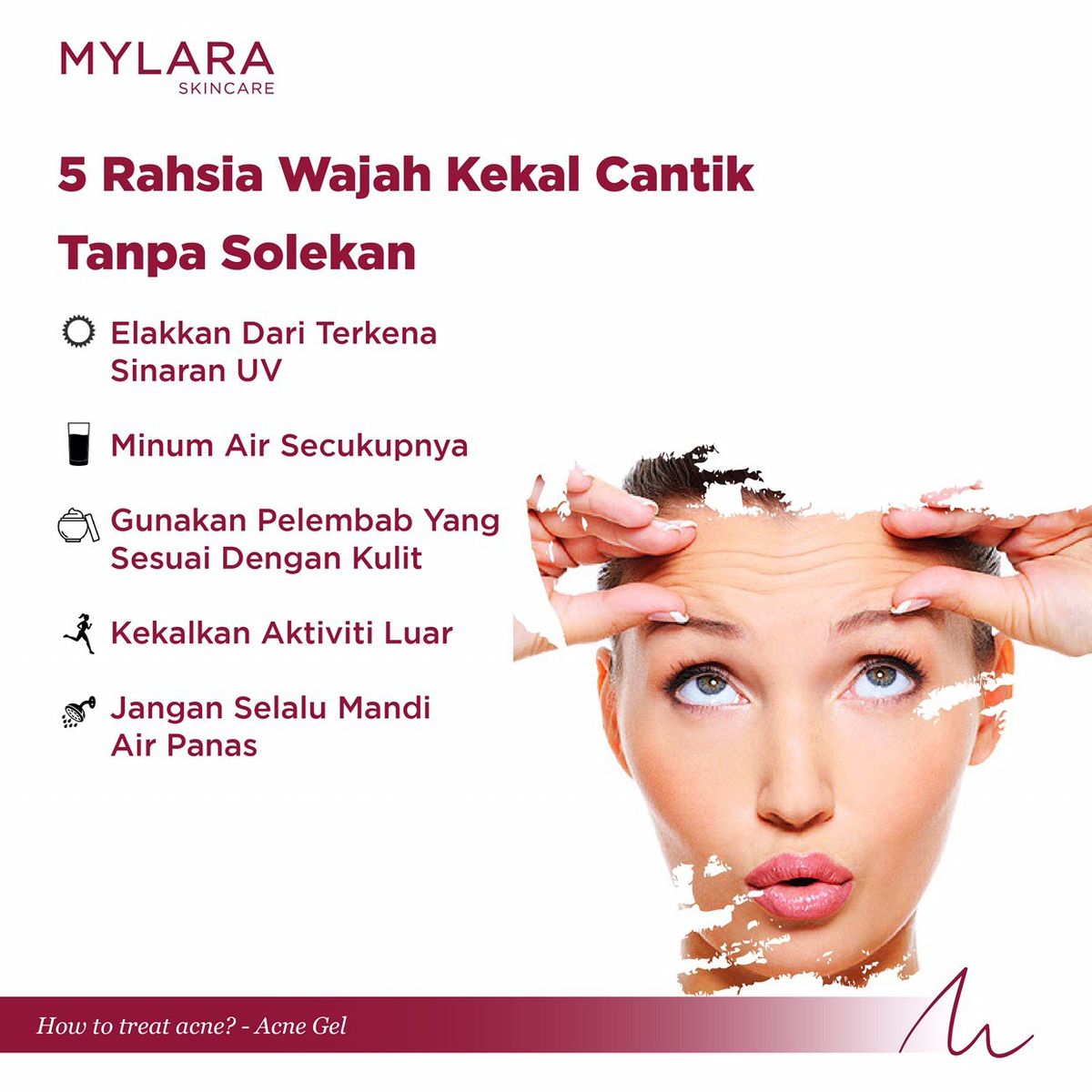 5 RAHSIA WAJAH KEKAL CANTIK TANPA 'MAKE UP'