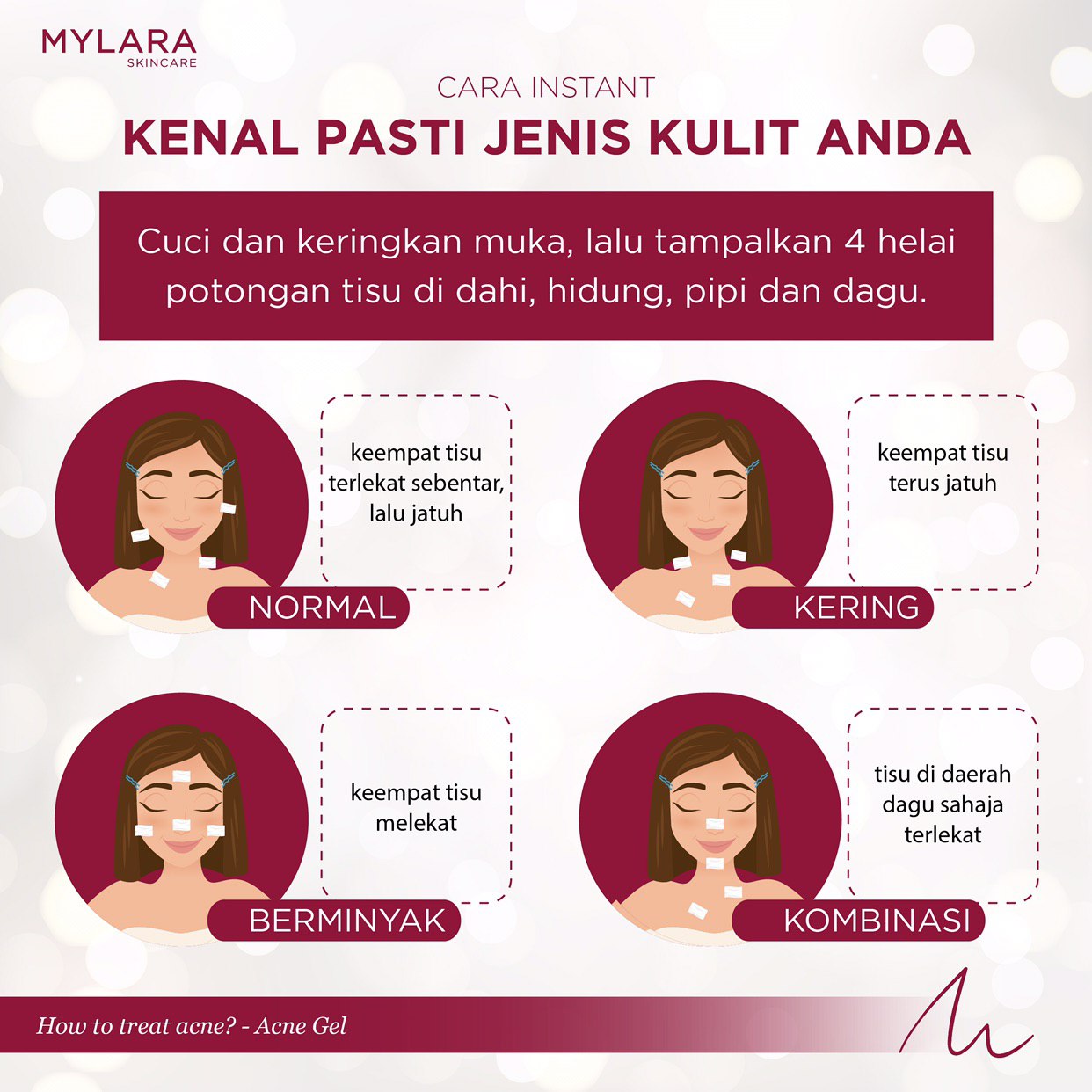 CARA INSTANT KENAL PASTI JENIS KULIT ANDA – MYLARA Skincare