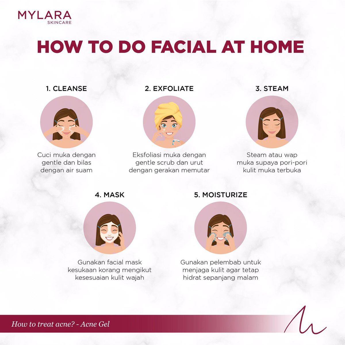 HOW TO DO FACIAL AT HOME MYLARA Skincare