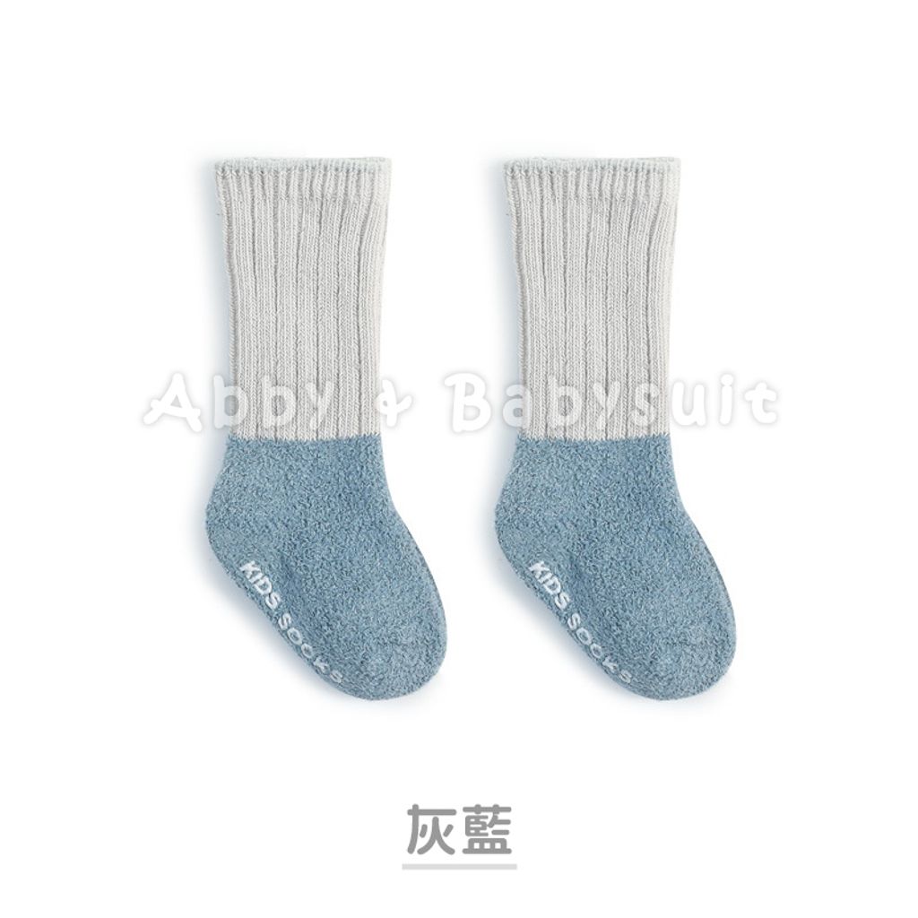 A05-49_加絨拚色中筒襪-12