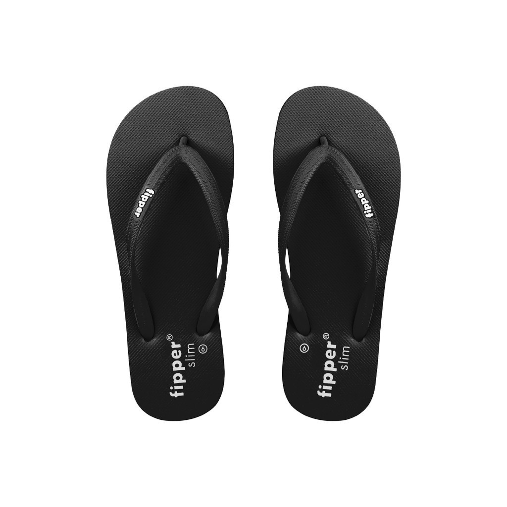 Fipper Slipper Slim Rubber for Women in Black – Fipper Official Store