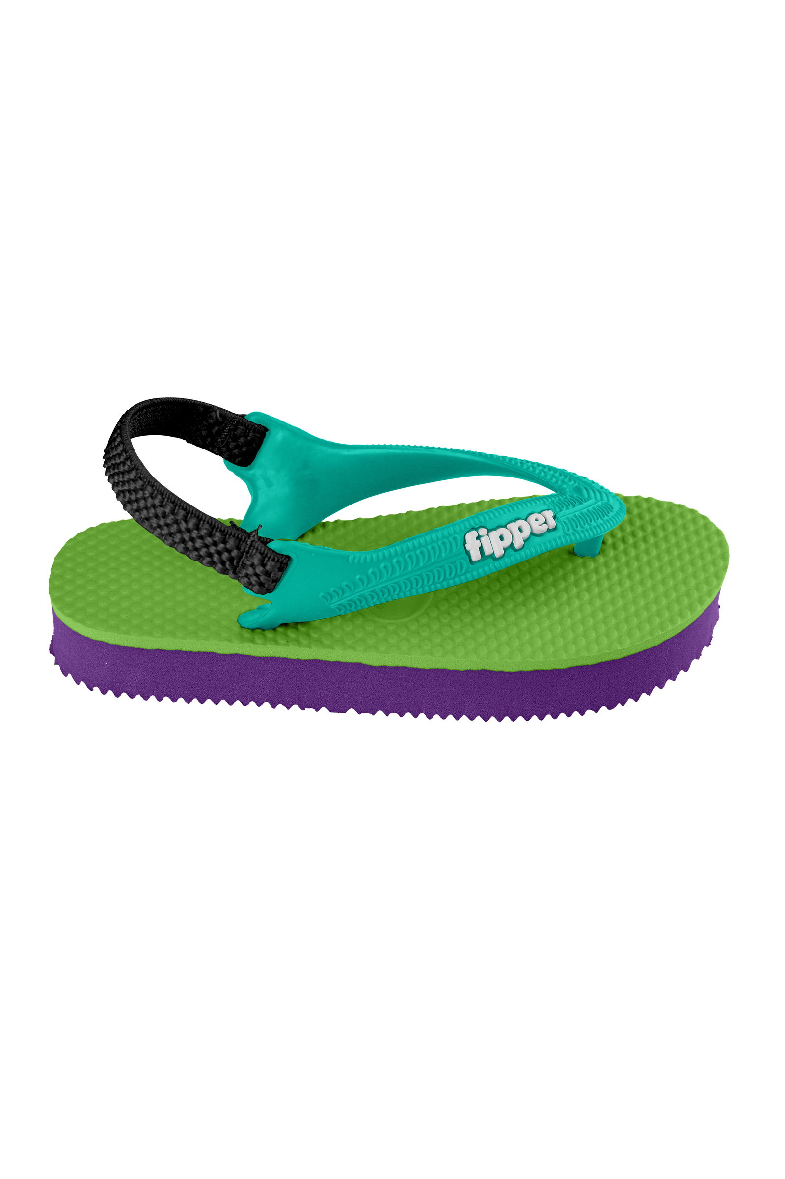 Fipper Todd's Rubber for Toddler in Green (Apple) / Purple (Mystery) / Turquoise