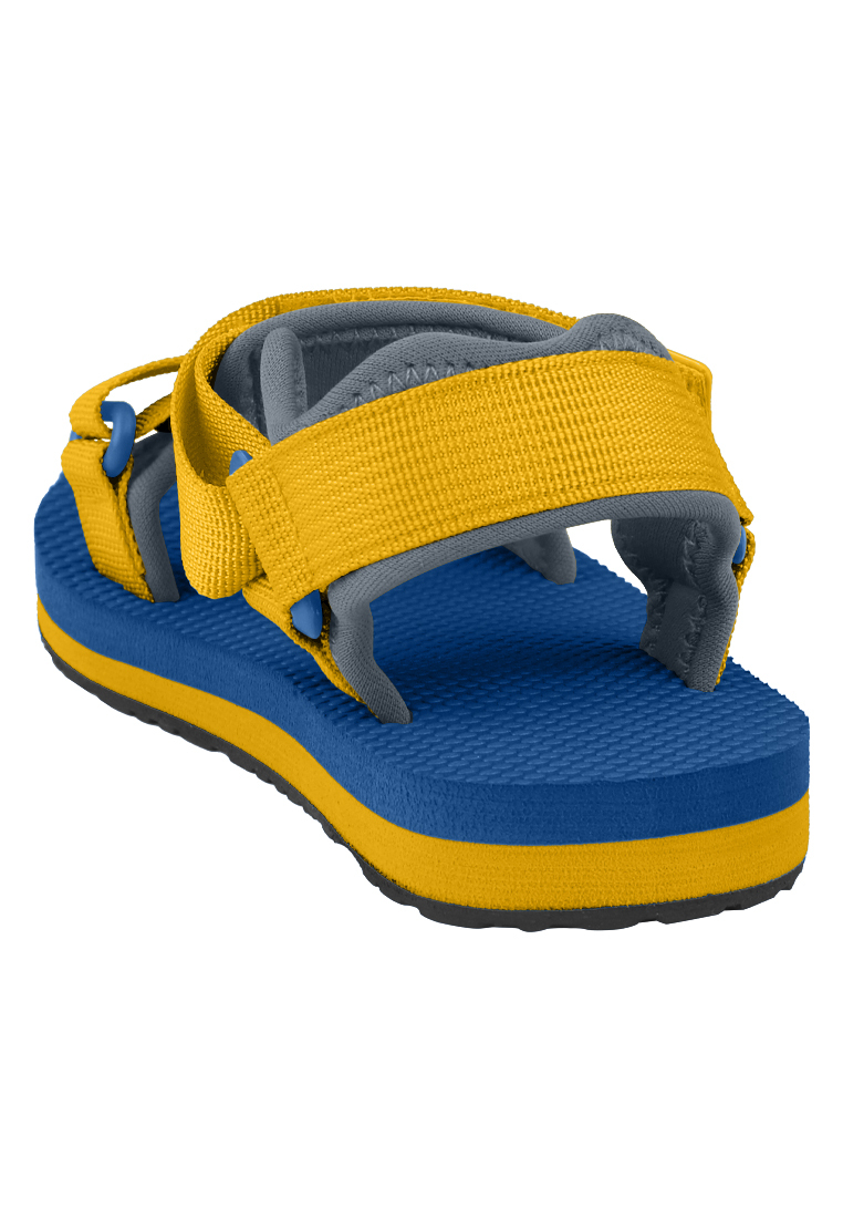 Fipper Champ Non-Rubber for Children in Navy (Light) / Yellow (Cheese)