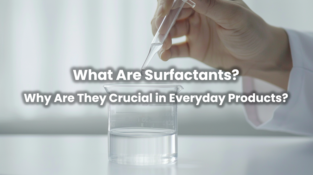What Exactly Are Surfactants and Why Are They Crucial in Everyday Products?