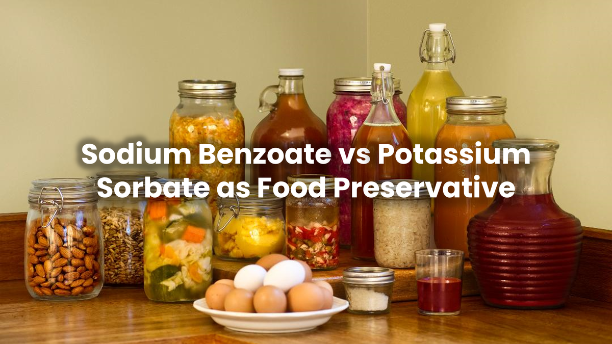 Sodium Benzoate vs Potassium Sorbate as Food Preservative